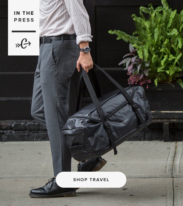 In the Press | Carryology | Quest Duffel | Shop Travel